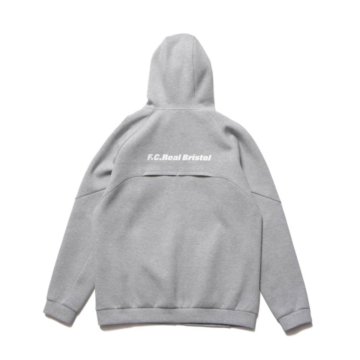 F.C.Real Bristol / TECH SWEAT VENTILATION HOODIE (Gray) 背面